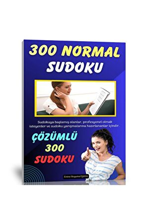Zamanlayıcı Normal Sudoku Kitap Seti (2 Fasikül Set)