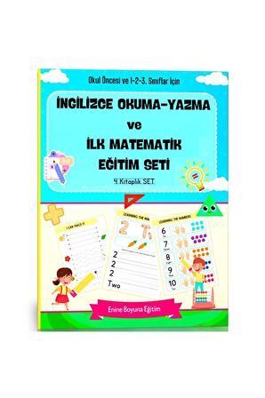 İngilizce Okuma-Yazma ve İlk Matematik Eğitim Seti