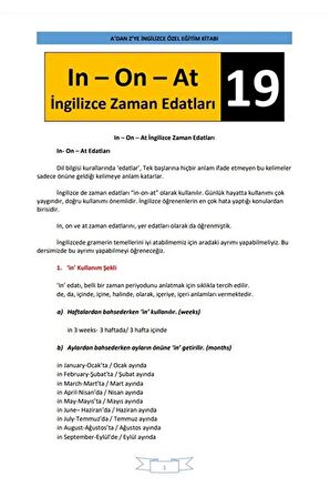 Süper Ötesi İngilizce PDF Eğitim Seti (4444 Sayfa)