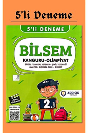 Video Çözümlü Bilsem 1. Sınıf Hazırlık Seti (3 Süper Kitap)