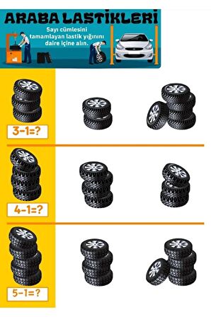 Miniklere Eğlenceli Matematik Kitap Seti (5-8 Yaş İçindir)