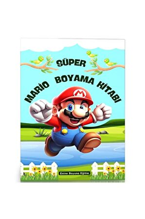 Süper Mario Boyama Kitabı