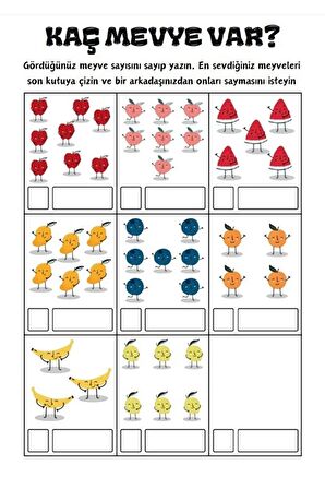 Okul Öncesi ve Birinci Sınıflar İLK YAZ-SİL Matematik Kitabım