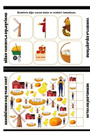 Eğlenceli Eğitim Seti (Okul Öncesi ve 1. Sınıflar İçin)