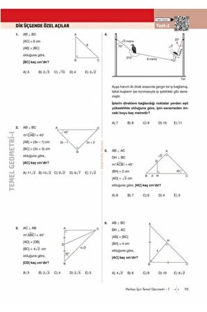 Adım Adım Matematik-Geometri Kitap Seti (%100 Başarı)