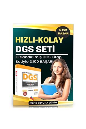 Hızlı-KOLAY DGS Seti (Video ANLATIMLI Süper Kitap)