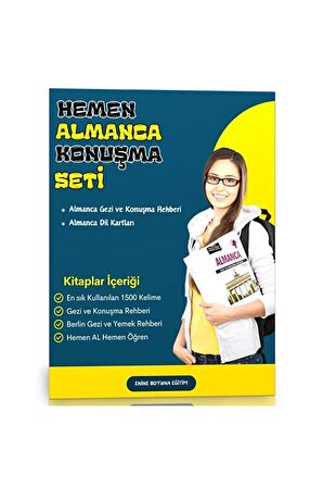 Hemen Almanca Konuşma Seti (2 Süper Kaynak)