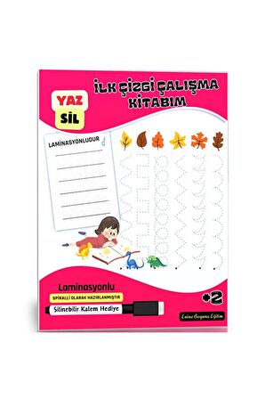 YAZ-SİL İLK Çizgi Çalışma Kitabım