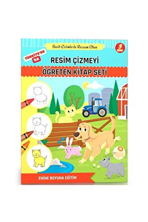 Resim Çizmeyi Öğreten Kitap Seti (3 Kitap)