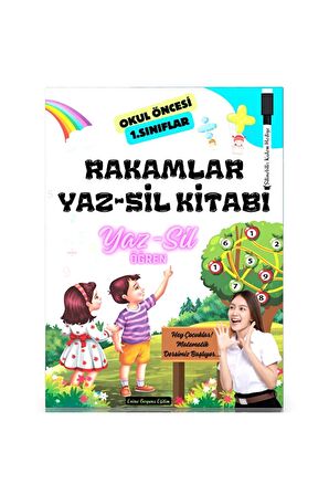 Rakamlar YAZ-SİL Kitabı