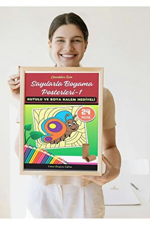 Sayılarla Boyama Posterleri-1