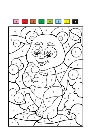 Sayılarla Boyama Posterleri-1