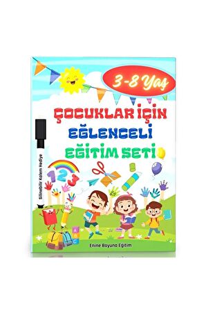 Çocuklar İçin Eğlenceli Eğitim Seti (3-8 YAŞ)