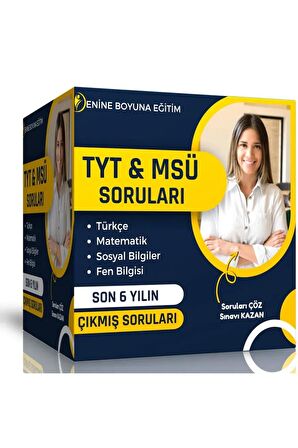 TYT Çıkmış Sorular Seti (Son 6 Yılın Soruları)