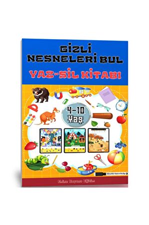 Gizli Nesneleri Bul YAZ-SİL Kitabı