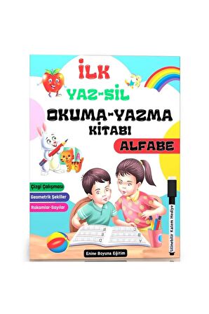 İLK YAZ-SİL Okuma YAZMA Kitabı