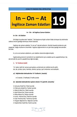 İngilizce Öğreten Set (Dijital Eğitim Seti)