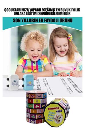 Çocuklara Matematik Sevdiren Eğitici Oyuncak Kiti