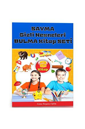 Sayma Gizli Nesneleri Bulma Kitap Seti (2 Kitap)