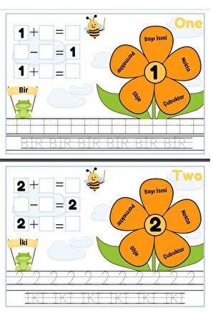 YAZ-SİL Matematik Öğren (Silinebilir Kalem Hediye)