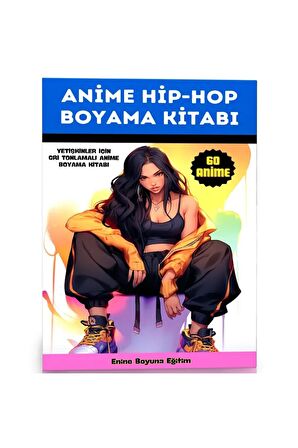 Anime HİP-HOP Boyama Kitabı