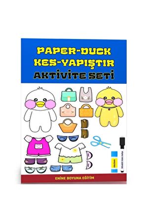 Paper-Duck (Papır Dak) KES-YAPIŞTIR Aktivite Seti