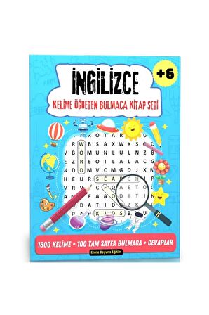 İngilizce Kelime Öğreten Bulmaca Kitap Seti (4 Kitap)