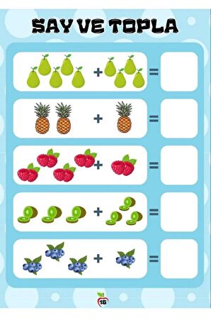 Okul Öncesi ve 1. Sınıflar İçin Matematik YAZ-SİL Kitap Seti