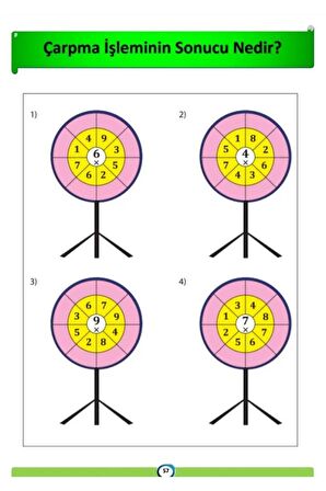 Birinci ve İkinci Sınıflar İçin Matematik Tatil Seti (3 Kitap)