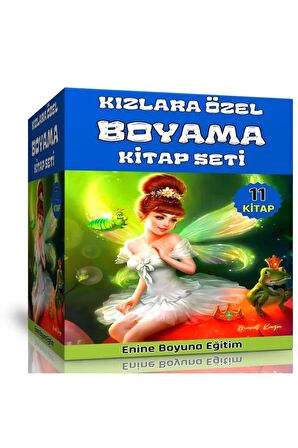 Kızlara Özel Boyama Kitap Seti (11 Kitap – 220 BOYAMA)