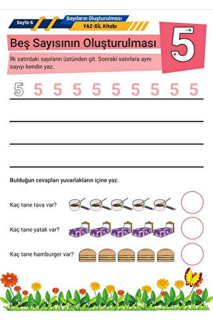 Okul Öncesi ve Birinci Sınıflar Sayıların Oluşturulması