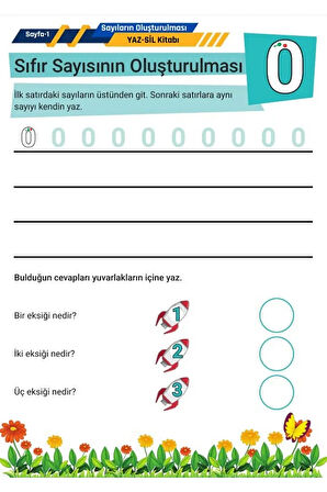 Okul Öncesi ve Birinci Sınıflar Sayıların Oluşturulması