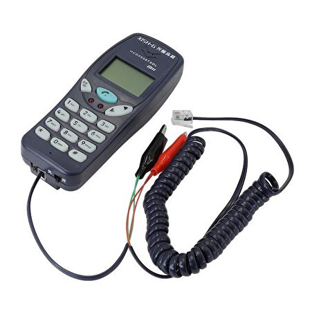 Ayt Powermaster PM-7587 Ekranlı Sabit Telefon Hat Test Cihazı