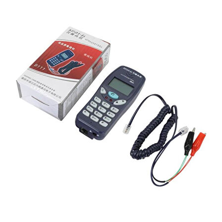 Ayt Powermaster PM-7587 Ekranlı Sabit Telefon Hat Test Cihazı
