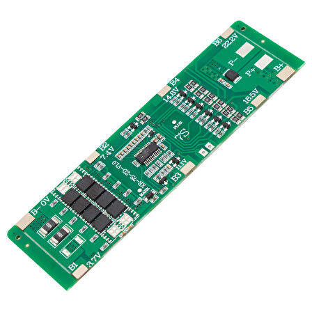 Ayt 7S 24 Volt 15 Amper 18650 Pil Şarj Deşarj Koruma Kartı 6 IC li