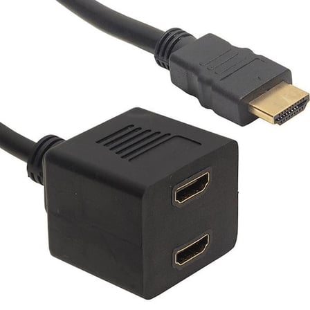 Powermaster Hdmi Erkek Hdmi Dişi X2 Adaptör HDMI Çoklayıcı Hdmi Çoğaltıcı