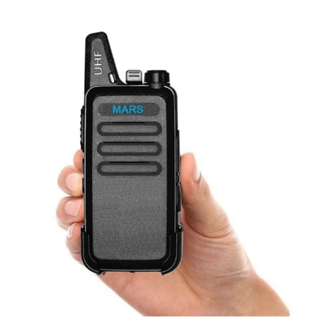 20li Pmr 446 TÜRKÇE KONUŞAN El Telsizi Yeni Tasarım Type-c Şarjlı Mars Kulaklık Hediyeli Set