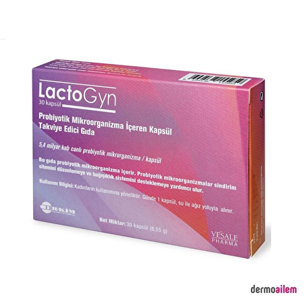 Lactogyn Probiyotik 30 Kapsül