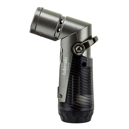 Lubinski Tek Torch İğneli Ve Delicili Puro Çakmağı Gri LB-204