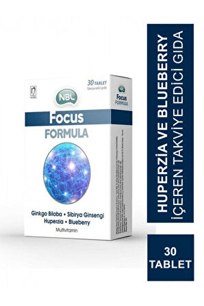 Nbl Focus Formula 30 Tablet