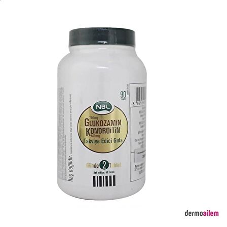 Nbl Glukozamin Kondroitin 90 Tablet