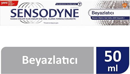 Sensodyne Beyazlatma Diş Macunu 50 ml 