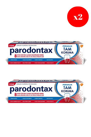 Parodontax Ferahlık Tam Koruma Diş Macunu 50Ml X2 ADET