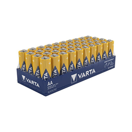 Varta Endüstriyel Aa Kalem Pil 1.5V Alkalin 40'lı Kutu