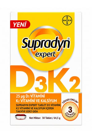 SUPRADYN EXPERT D3K2 30 TABLET