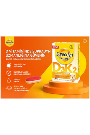 SUPRADYN EXPERT D3K2 30 TABLET