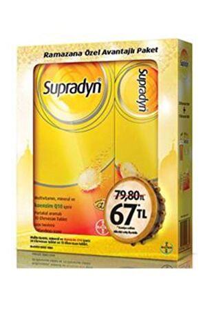 Supradyn 30+15 Efervesan Tablet Combo Paket