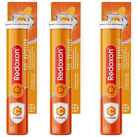 Redoxon Vitamin C 1000mg Effervesan 15 Tablet | 3 Adet