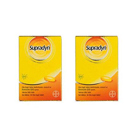 Supradyn 30 Tablet 2 Adet