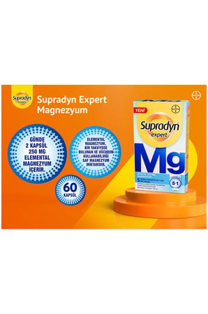 SUPRADYN EXPERT MAGNEZYUM COMP 60 KAPSUL